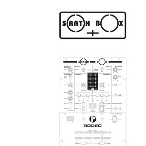 Rodec Scratchbox – Manuel utilisateur PDF en anglais