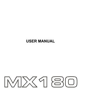 Rodec MX180 Original avec le manuel officiel